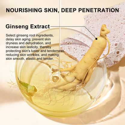 Ginseng Extract Liquid, Ginseng Peptide anti Aging Serum, Ginseng anti Wrinkle Serum,Ginseng Extract Anti-Wrinkle Original Serum Oil, Ginseng Serum for Tightening Sagging Skin Reduce Fine Lines (2PCS)