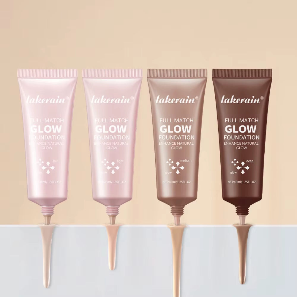Glow Foundation Illuminator Glotion Natural Glow Enhancer Glowing Moisturizing Lightweight Base Multi-Purpose Illuminator Highli