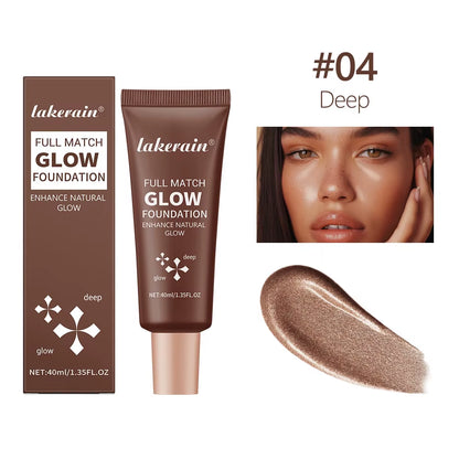 Glow Foundation Illuminator Glotion Natural Glow Enhancer Glowing Moisturizing Lightweight Base Multi-Purpose Illuminator Highli